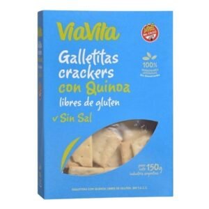 VIAVITA CRACKERS QUINOA S/S
