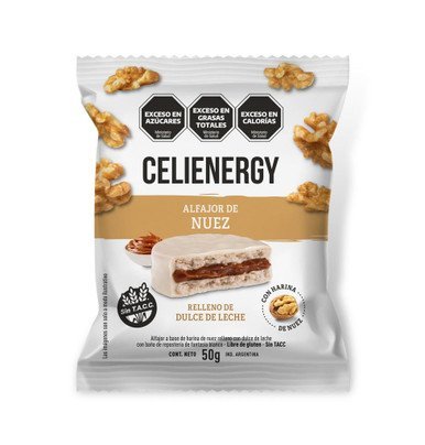 CELIENERGY ALFAJOR DE NUEZ S/TACC