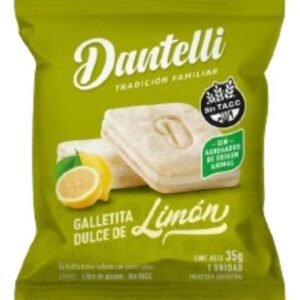 DANTELLI GALLETA LIMON VEGANO