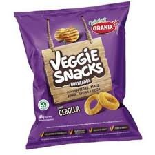 GRANIX VEGGIE SNACKS CEBOLLA