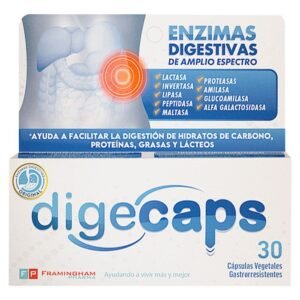 DIGECAPS ENZIMAS DIGESTIVAS