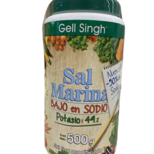 GELL SINGH SAL MARINA BAJO SODIO