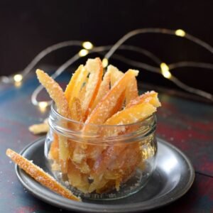 CASCARITAS DE NARANJA GLASEADAS