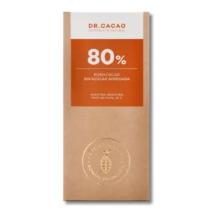 DR CACAO 80% X 80 GR